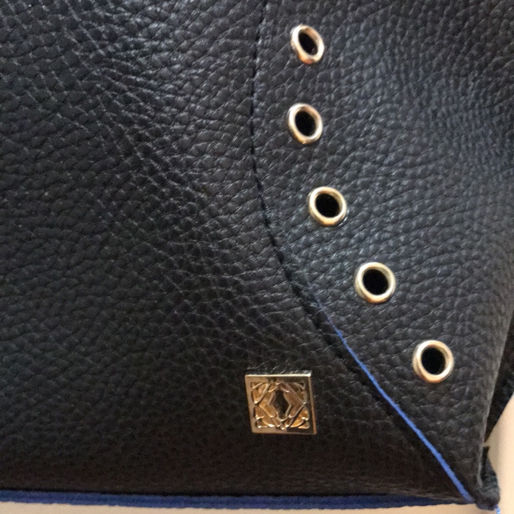 Kate Landry navy unlined TOTE bag NWT - Picture 5 of 11